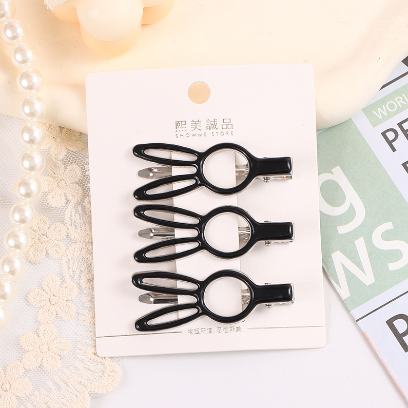 all-match bunny duckbill clips 3pcs