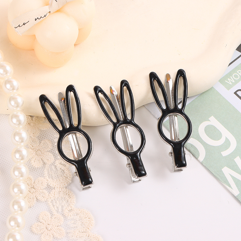all-match bunny duckbill clips 3pcs