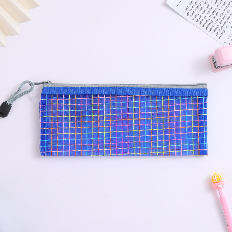 Colorful Grid Bag (20*8.5*0.3cm)