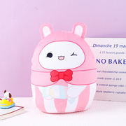 Delicious candy rabbit throw pillows