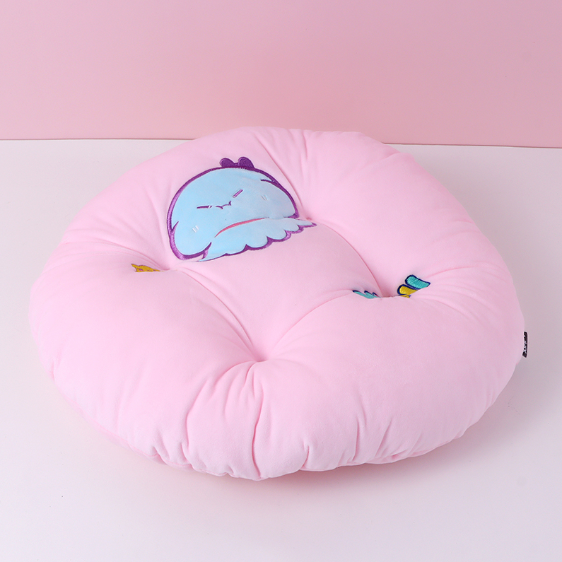 Seaworld Octopus Four-Hole Cushion (Pink)