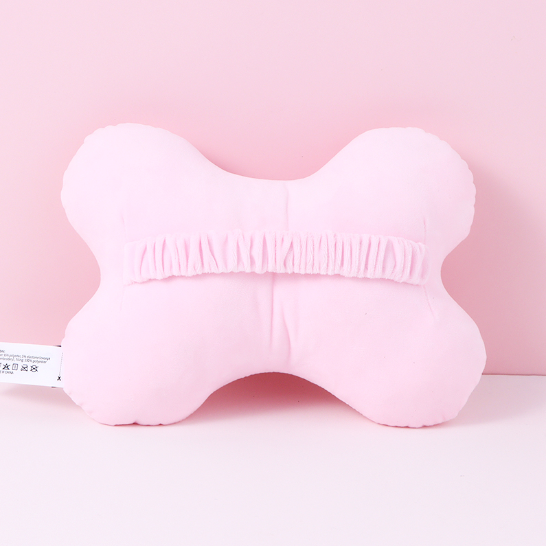 Seaworld Octopus PP Cotton Bone Pillow (Pink)