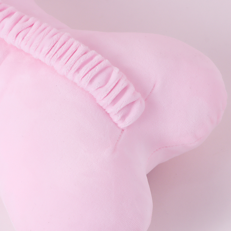 Seaworld Octopus PP Cotton Bone Pillow (Pink)