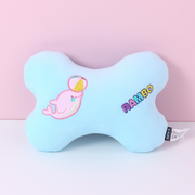 Seaworld Dolphin PP Cotton Bone Pillow (Blue)
