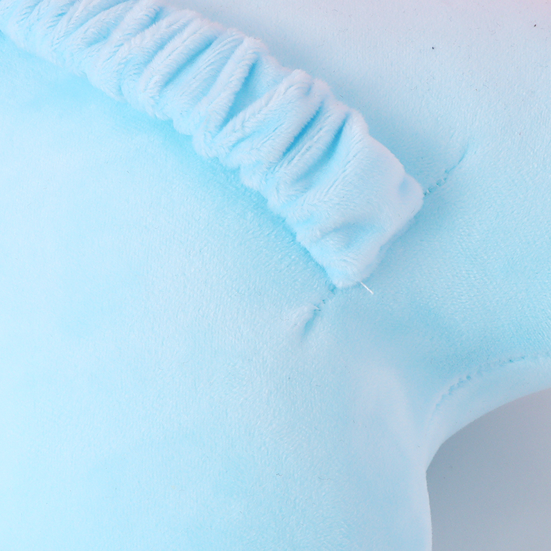 Seaworld Dolphin PP Cotton Bone Pillow (Blue)