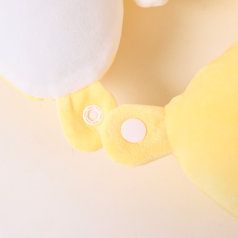 Fat Duckling PP Cotton U-shaped Pillow (yellow)