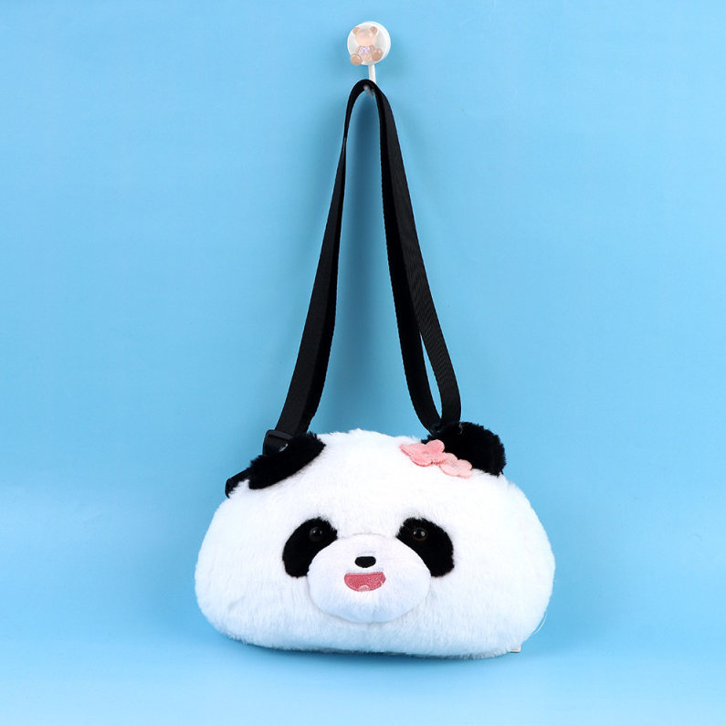 Outing Diary Plush Crossbody Bag (Bobo)