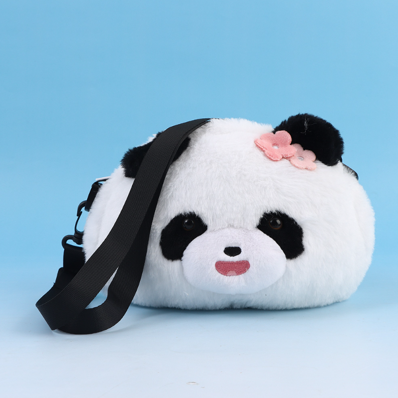 Outing Diary Plush Crossbody Bag (Bobo)