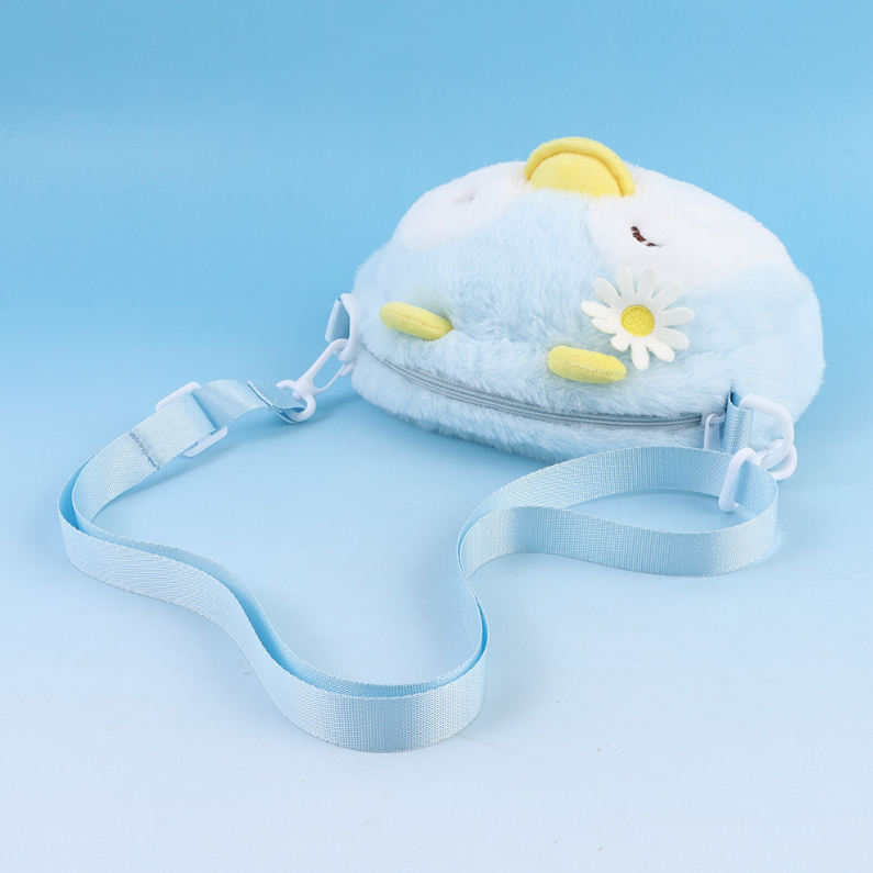 Picnic Diary Plush Crossbody Bag (Koko)