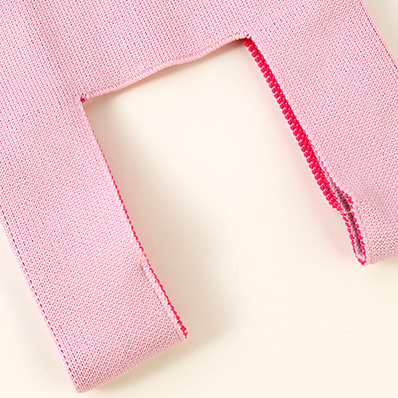 Trendy Plaid Knitted Handbag (Pink)