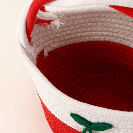 Fruit Collection Cherry Cotton Rope Handbag