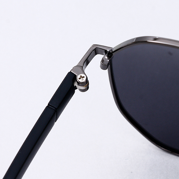 Classic Parallel Bars Lightweight Men's Sunglasses (Gun colo