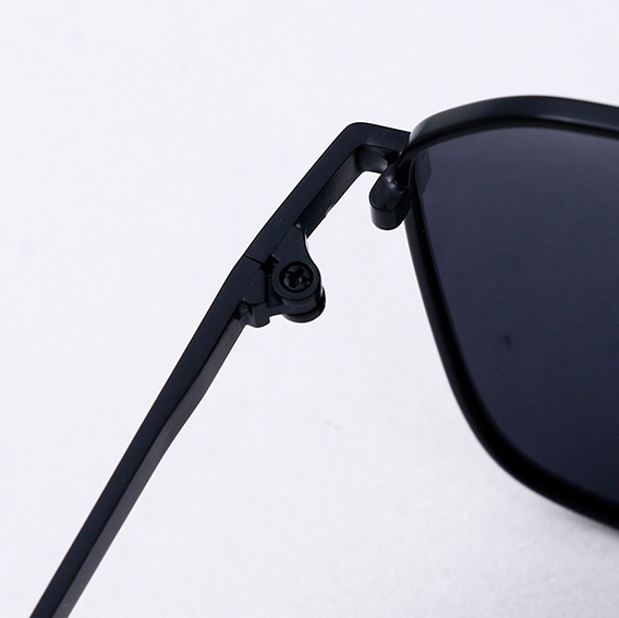 Classic square Large frame sunglasses for men (black)