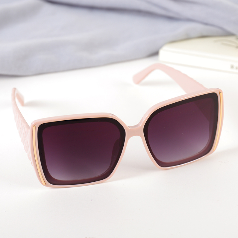 Women's Delicate Sunglasses (Dark Pink)