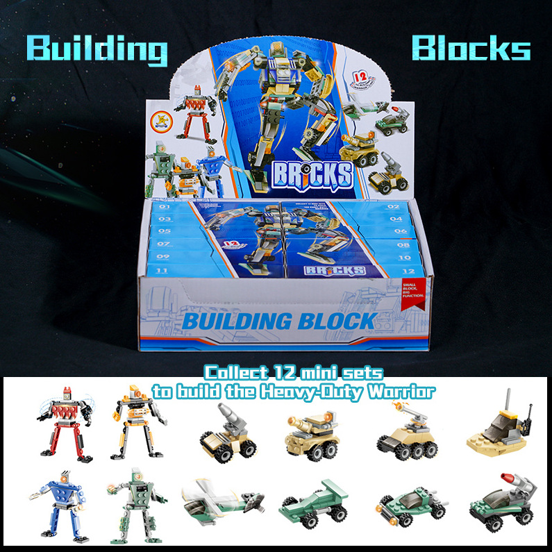 Mechanical Warrior Series Building Blocks
