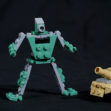 Mechanical Warrior Series Building Blocks