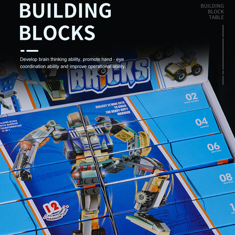 Mechanical Warrior Series Building Blocks