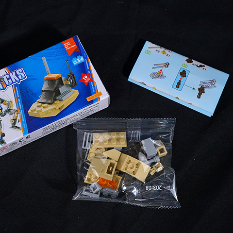 Mechanical Warrior Series Building Blocks