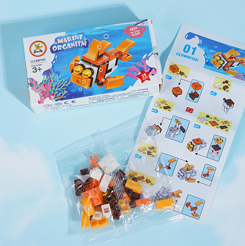 Marine Animal Series Building Blocks