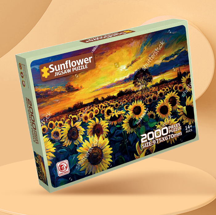 Sunflower Puzzle (2000PCS) (Colorful)