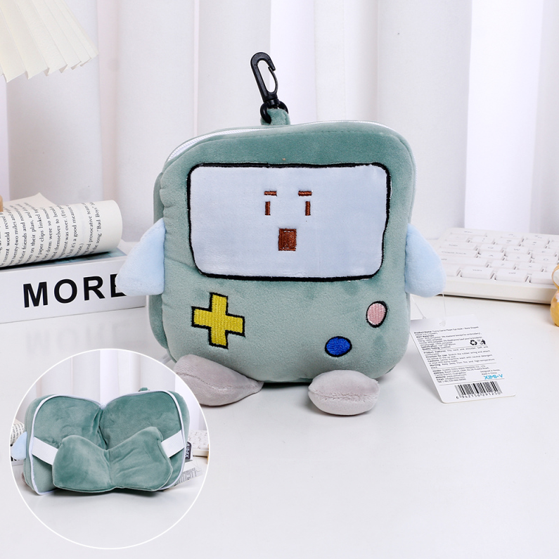 Funny Game Player Eye Mask + Bone Shaped Pillow 2-in-1 (Green)