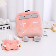 Funny Calculator Eye Mask + Bone Shaped Pillow 2-in-1 (Pink)