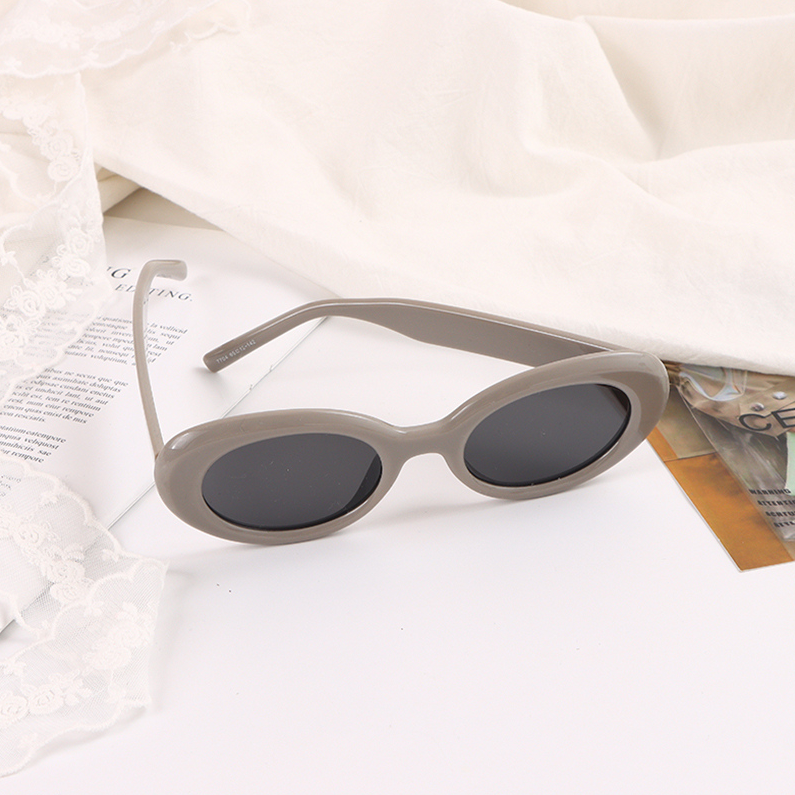 Small round frame net red sunglasses