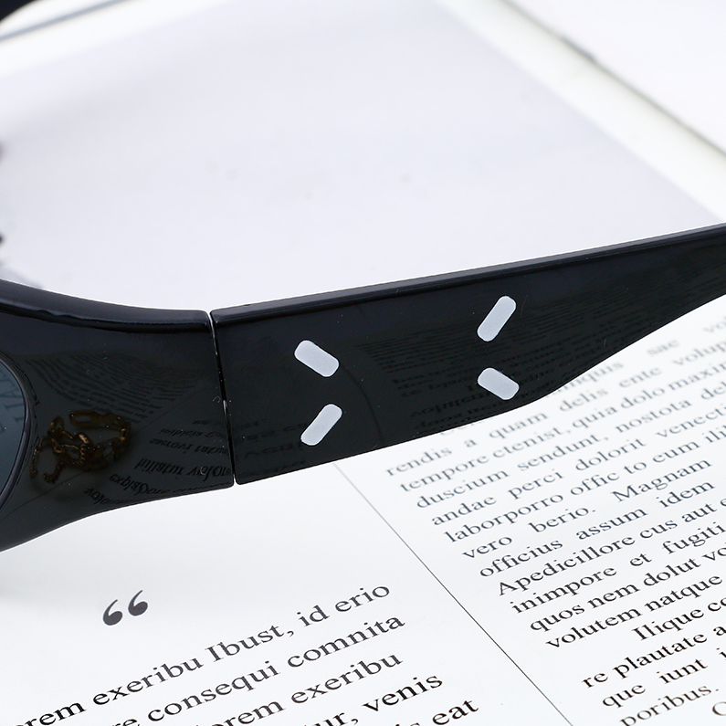 Futuristic stylish sunglasses