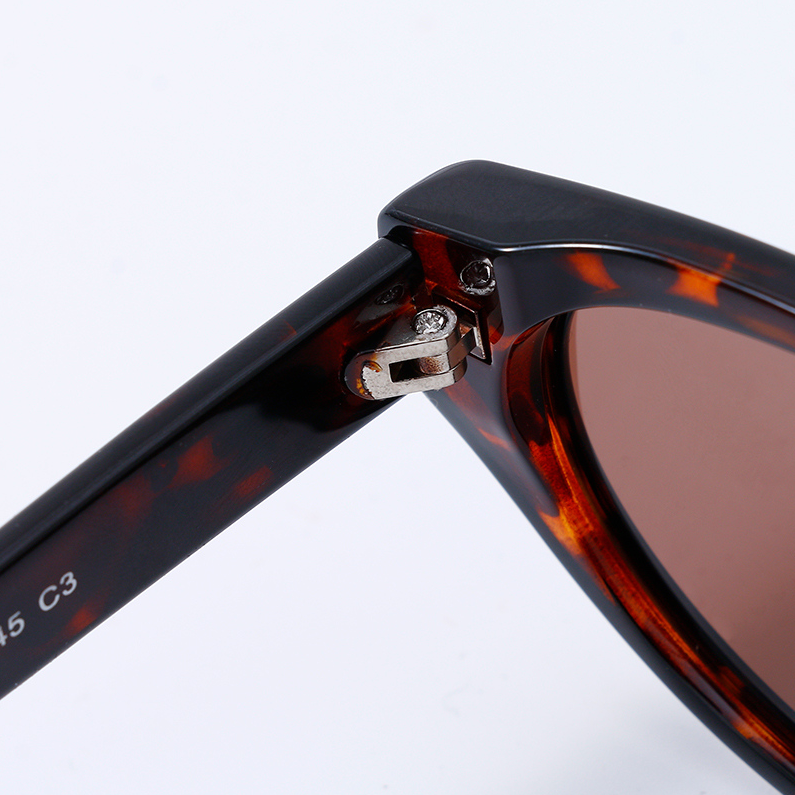 Hong Kong style retro polarized sunglasses for women