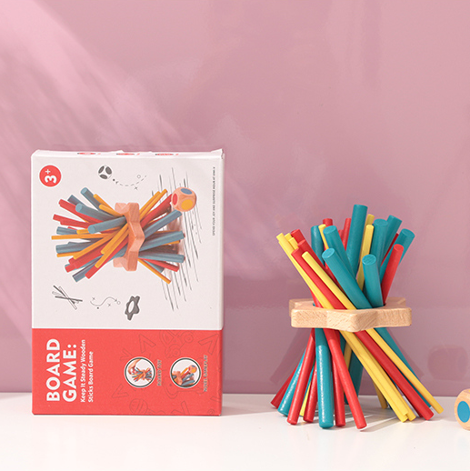 Keep It Steady Wooden Sticks Board Game (TL015) (Ages 3+)