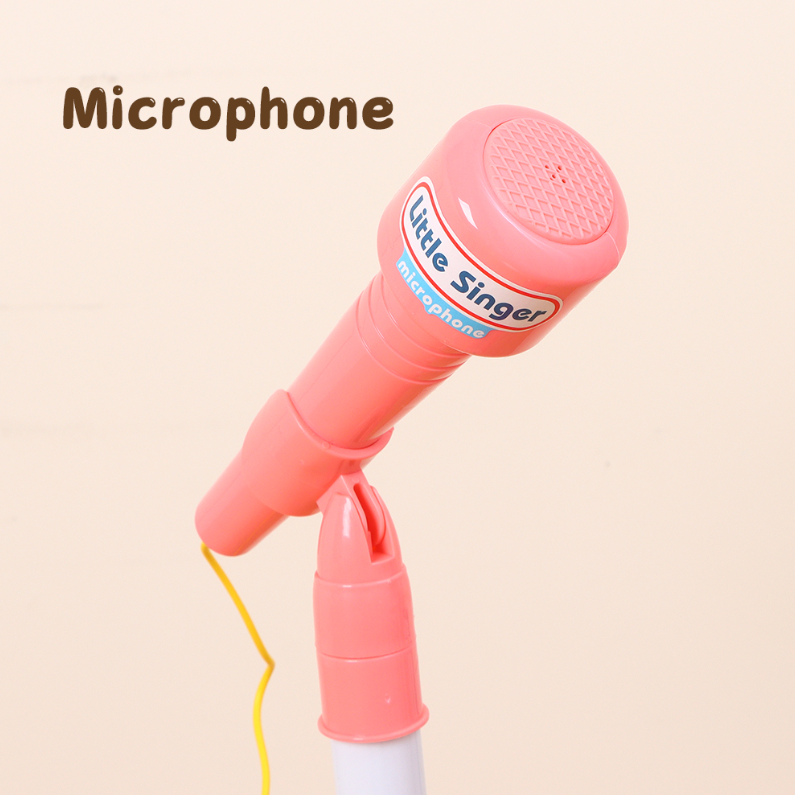 Popular Pink Glitter Standing Microphone