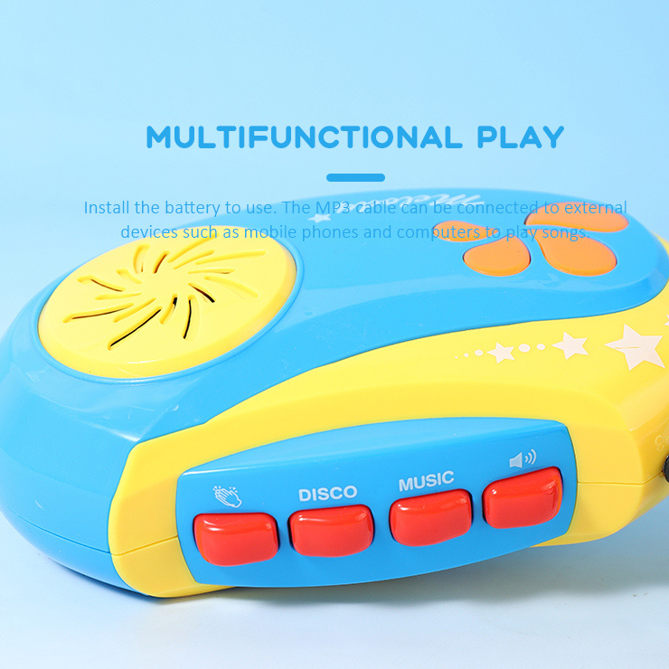 Blue Music Player + Microphone