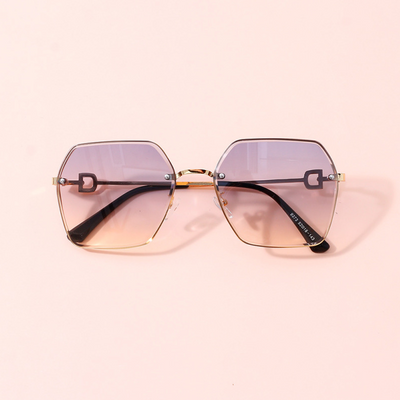 Stylish and textured Adult sunglasses (blue and yellow)