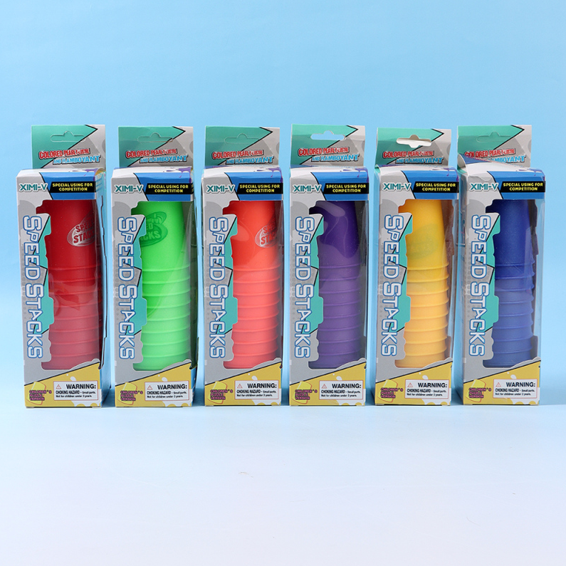 Colorful Stacking Cups