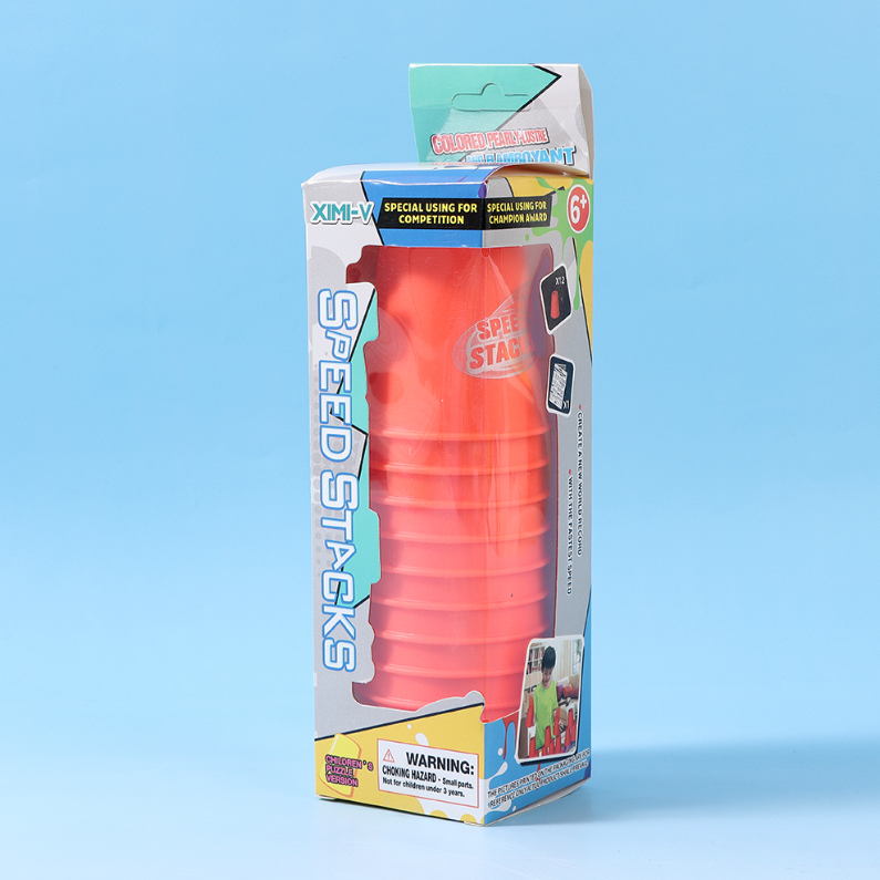 Colorful Stacking Cups