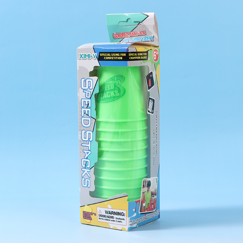 Colorful Stacking Cups