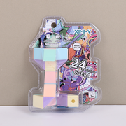 Macaron Color 24 Blocks Magic Snake Cube