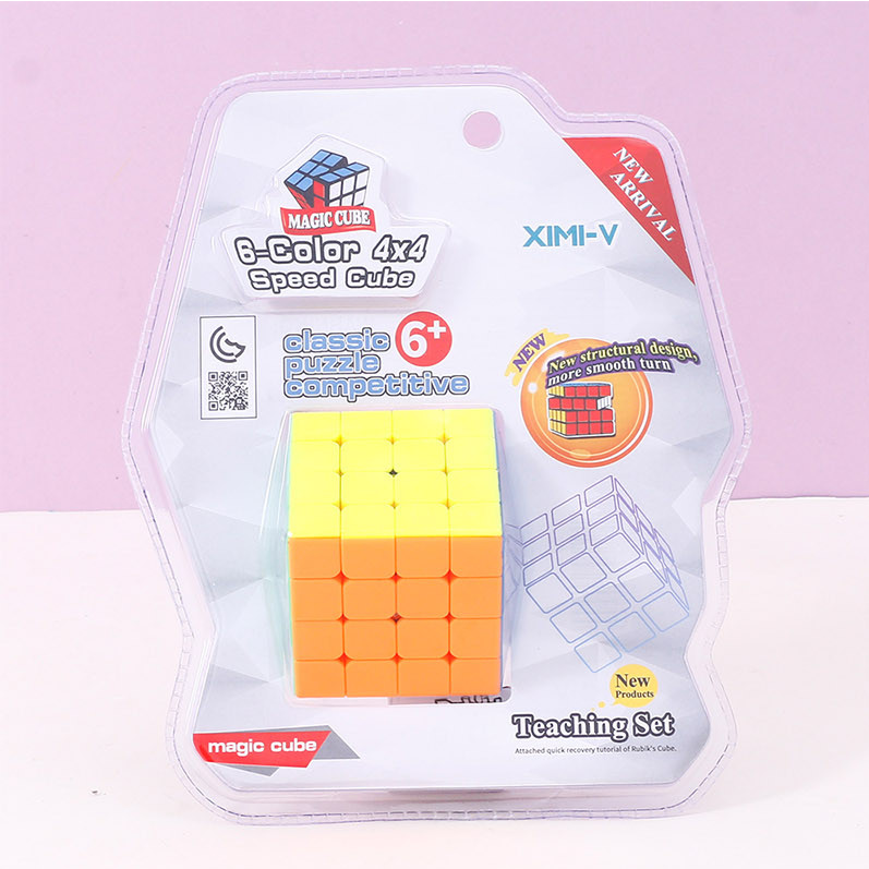 6-Color 4x4 Speed Cube