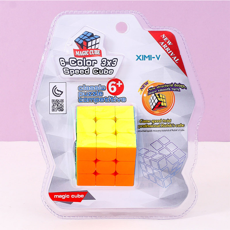 6-Color 3x3 Speed Cube