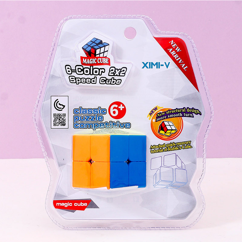 6-Color 2x2 Speed Cube