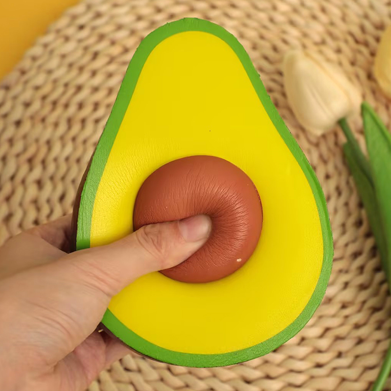 Avocado PU Stress Relief Toy (Green)