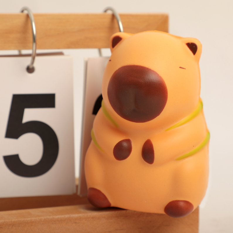 Capybara Series Backpack Capybara Stress Relief Toy