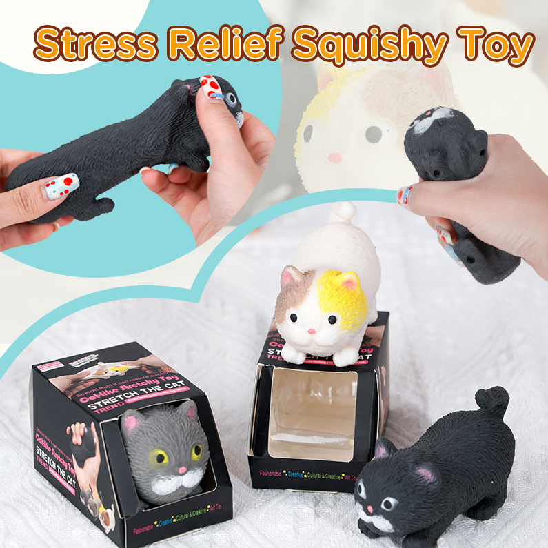 Kitten Pinch Relief Stretching Toy (Color mix)