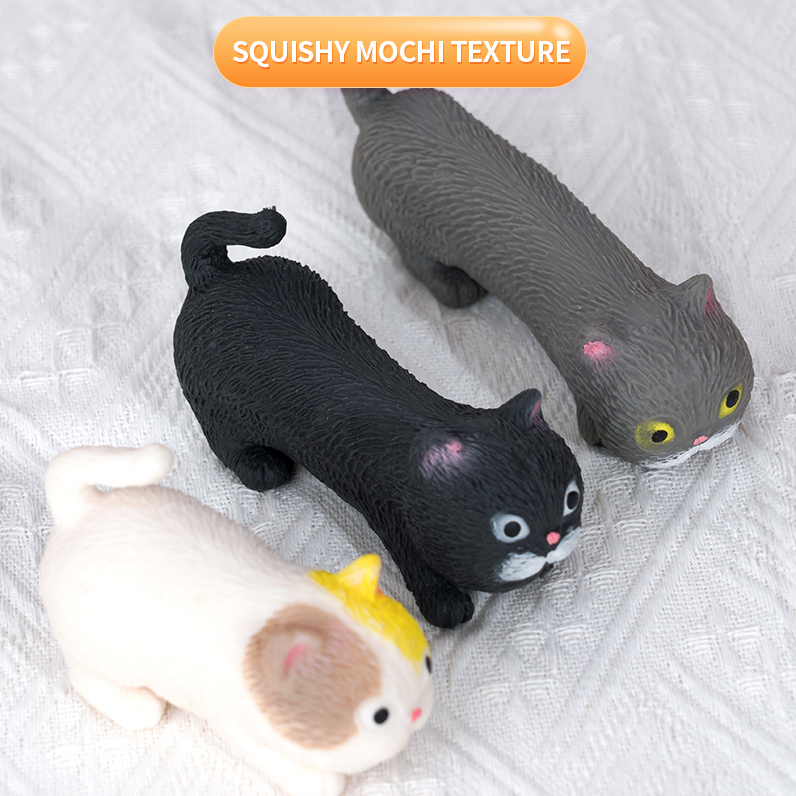 Kitten Pinch Relief Stretching Toy (Color mix)