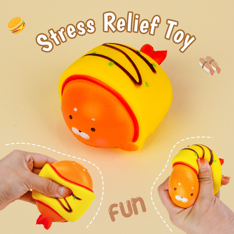 Sushi Food Series Stress Relief Toy (Colorful)