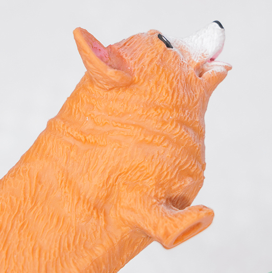 Corgi Stress Relief Squishy Toy (Yellow)