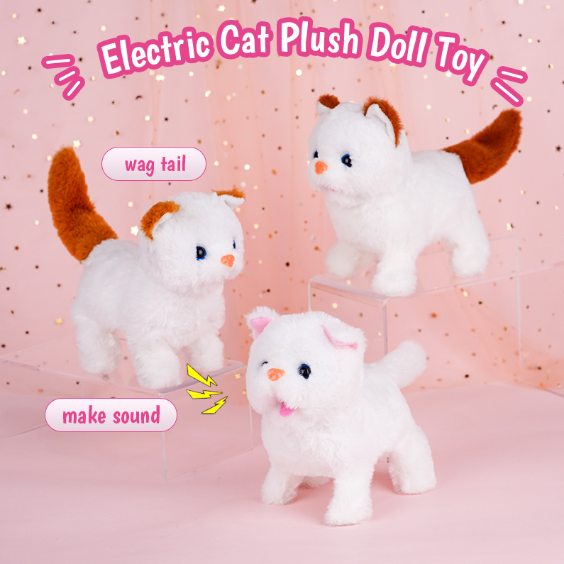 Electric Cat Plush Doll Toy