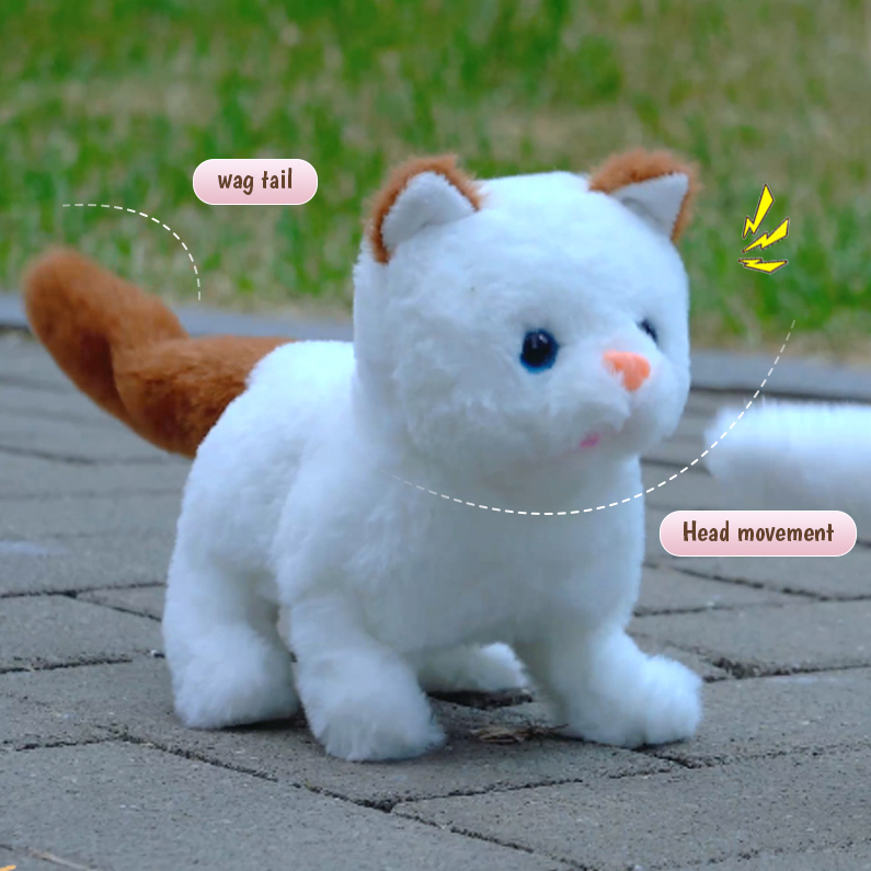 Electric Cat Plush Doll Toy