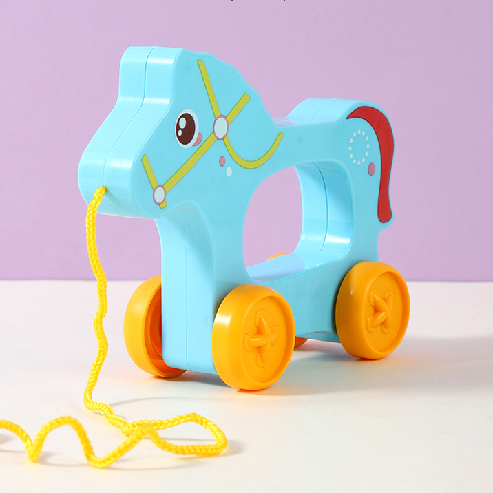 Cute Horse Pull Car Toy