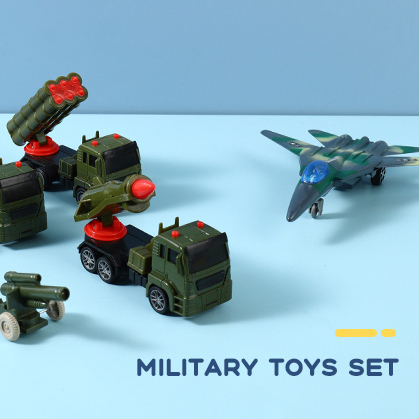 Military Toys Series - Fighter Aircraft Missile Troops Set